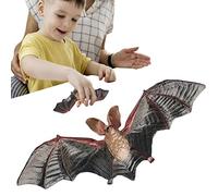 Jouet figurine chauve-souris | Simulez la figurine de chauve-souris pour | Modèles de mammifères réalistes, ornements de sculpture de chauve-souris solides pour les tout-petits Décoration