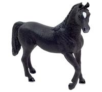 Jouet Figurine Réaliste - Cheval Étalon Arabe Noir- Planète Des Animaux