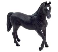 Jouet Figurine Réaliste - Cheval Étalon Arabe Noir- Planète Des Animaux