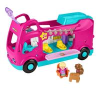 Jouet - FISHER-PRICE - HYR86 - Camping-car transformable musical - 35 chansons & lumières - 2 figurines et accessoires