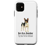 Jouet Fox Terrier pour Chien Taille Terrier Attitude Pet Citation Coque pour iPhone 11