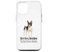 Jouet Fox Terrier pour Chien Taille Terrier Attitude Pet Citation Coque pour iPhone 12/12 Pro