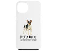 Jouet Fox Terrier pour Chien Taille Terrier Attitude Pet Citation Coque pour iPhone 13