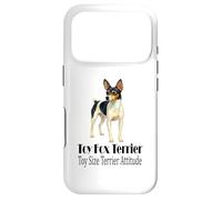 Jouet Fox Terrier pour Chien Taille Terrier Attitude Pet Citation Coque pour iPhone 17 Pro