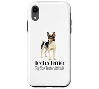 Jouet Fox Terrier pour Chien Taille Terrier Attitude Pet Citation Coque pour iPhone XR