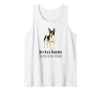 Jouet Fox Terrier pour Chien Taille Terrier Attitude Pet Citation Débardeur