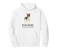 Jouet Fox Terrier pour Chien Taille Terrier Attitude Pet Citation Sweat à Capuche