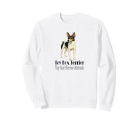 Jouet Fox Terrier pour Chien Taille Terrier Attitude Pet Citation Sweatshirt