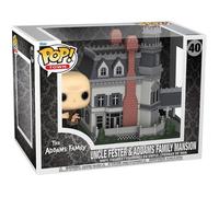 Funko Pop! Town: AFC - Addams Home with Uncle Fester - Addams Family Classic TV - Figurine en Vinyle à Collectionner - Idée de Cadeau - Produits Officiels - Jouets pour Les Enfants et Adultes