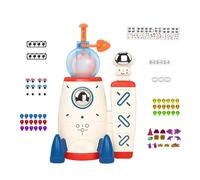Jouet Fusée, Kit De Bulles Diy, Ballons AdhéSifs, Autocollants Pour Enfants Jouets DéCoratifs, Cultiver La CréAtivité, Cadeaux Amusants Et Uniques