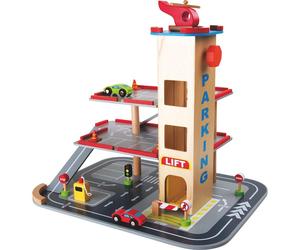 Jouet Garage Parking Petites voitures 3 étages en bois Small foot by