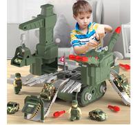 jouet garcon 3 5 6+ ans Demonter et Assembler vehicules de Construction Camion Jouet Camion DIY pour enfant fille