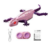 Jouet Gecko d'escalade mural télécommandé - Lézard électrique rechargeable