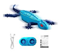 Jouet Gecko d'escalade mural télécommandé - Lézard électrique rechargeable