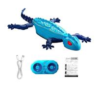 Jouet Gecko - Grimpeur Mural Lézard Télécommandé Rechargeable Avec Yeux À