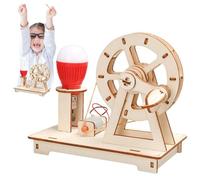 Jouet générateur de bricolage | 15 x 8,2 x 13 cm lanterne à manivelle pour construire des jouets manuels | Jouet de construction de lanterne fait à la main, outil pédagogique éducatif pour les