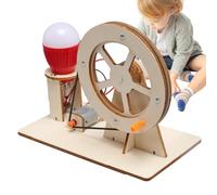 Jouet générateur - Kit de Sciences de l'éducation, Projet d'électricité en Bois avec expérience d'ampoule | Touet d'apprentissage en File drôle pour Les Cadeau d'école en Classe