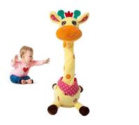 Jouet Girafe Qui Danse, Jouet Girafe Qui Danse, Chante et Parle, répète ce Que Vous Dites, Cadeaux d'anniversaire Jouets éducatifs pour Enfants de 0 à 3 Ans (A#)