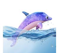 Jouet Gonflable de Dauphin - Accessoire de fête de Piscine de Plage d'eau e