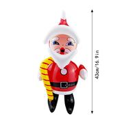Jouet Gonflable De Père Noël En Pvc, Poupée De Différentes Tailles Pour Noël, Ornements Suspendus Pour Enfants, Cadeaux Pour Arbre De Noël À La Maison