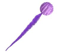 Jouet Gonflable pour Chat - Balle pour Animaux de Compagnie avec ver à Fourrure - Jouet interactif pour Chat - Jouet de Doux - Stimule l'instint