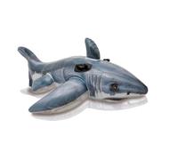 Grand requin blanc a chevaucher