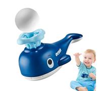 Jouet Gonflant Ballon pour tout-petits - Jouet de klaxon flottant en forme de baleine avec soufflage pour | Entraînement de contrôle de la respiration Développement moteur | ABS Lung Capacity