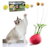 Jouet Gonggi Jack à Plumes pour Chat Intérieur, Jouets Interactifs pour Chaton