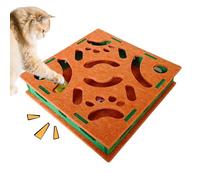 Jouet Griffoir pour Chat,Jouet Labyrinthe à Griffes Silencieux | avec Boule à Clochette et Tapis à Griffes en Tissu,pour Chiots et Chiens, Protection des Meubles,