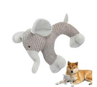 Jouet grinçant pour petits chiens - figurine à mâcher interactive | Jouet pour chiot avec anneau de dentition pour éviter l'ennui, enrichissement, intérieur, extérieur, jeu familial, mouvement, bleu,