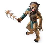 Jouet guerrier lion, figurines de gang guerrier lion, modèles d'animaux sauvages, animaux mythiques, ornements de monstres magiques, cadeaux pour enfants