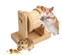 Jouet hamster Distributeur interactif à à fourrager | Roues d'exercice pour hamster Pour chinchilla nain, hérisson, intérieur/extérieur, maison, , cage