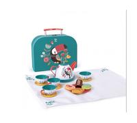 Jouet - HAPE - E3185 - Coffret de thé 15 pcs - Valise illustrée - Pour enfants à partir de 3 ans