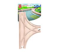 Jouet Hape Rail en T Extension Circuit Train Bois - 1 Pièce 3 Voies en Bois de Hêtre, Tous Types de Trains - Jeu Educatif Enfant de 3 Ans et Plus - Compatible Marques Traditionnelles Circuit Train