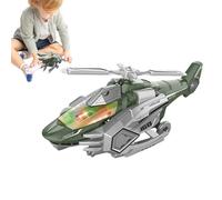 Jouet Hélicoptère - Transformez Votre Temps De Jeu, Dinosaure Avion Hélicoptère | Les Avions Avec Des Jouets De Dinosaures Évitent Automatiquement Les Obstacles Avec De La Musique Légère Pour Un