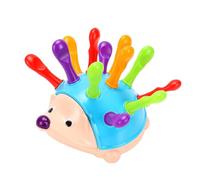 Jouet Hérisson à Moteur Fin pour Enfants, Reconnaissance des Couleurs et Compétences de Comptage, Jouet de Voyage Portable à Partir de 18 Mois