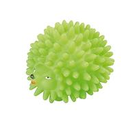 Jouet hérisson vinyle sonore 9cm vert