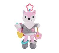 Jouet Hochet Suspendu Peluche Doux Bébé, Jouet Musical Bébé à Suspendre, Bébé Jouet Poussette, Jouets de Dentition Bébé, Jouet D'Éveil Éducatif pour Garçons Fille Cadeau de Naissance 0 Mois+