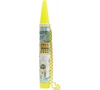 Jouet - Homerokk - Bumper Activity Tube Minions - Jaune - Mixte - Ø9,5 X H76 Cm