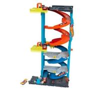 Jouet - Hot Wheels - Tor City Racing Tower - Blanc - 4 ans et plus - Intérieur