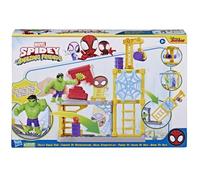 Marvel Friends Hulk Spidey And His Amazing Parque De Juegos De Figure Doré