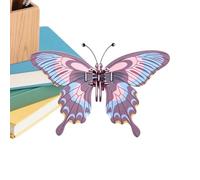 Jouet imprimé 3D pour - Kit de modélisation 3D avec une aile flexible, jouet papillon mobile - Pour les vacances, anniversaire, fête, lieu de travail, salle de ole, bureau Zuha