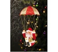 Père Noël en parachute ''Santa Sky''
