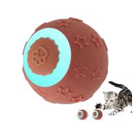 Jouet intelligent avec boule pour chats - Interactif avec 2 modes de jeu pour chatons - Balle automatique qui roule, pour l'entraînement et l'exercice de petits animaux de compagnie en intérieur ou en