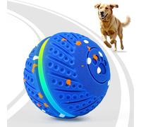 Jouet intelligent pour chien - Balle pour chien - Jouet interactif intelligent avec lumière et 3 modes de jeu - Étanche - Rechargeable - Pour chiens de taille moyenne et grande