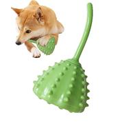 Jouet interactif à friandises - 6,5 pouces | Rubber Chew - Jouet d'enrichissement pour chien à manger lentement avec texturée pour l'entraînement de nettoyage des dents à mâcher et soulager le