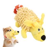 Jouet interactif à mâcher en peluche avec queue en corde de coton pour chiens adultes et chiots races petites, moyennes et grandes