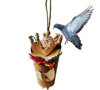 Jouet interactif à mâcher pour Perroquet, friandise à Suspendre, Jouet pour Oiseaux, Papier de déchiquetage divertissant pour Conures, calopsittes, inséparables, perroquets