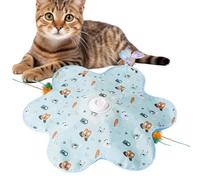 Jouet interactif automatique pour chat, jeu répétitif rechargeable à trois modes avec animal, mouvement pour chiots actifs et jeu, pour chatons ennuyeux, intérieur, voyage, salon