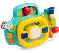 Jouet interactif avec son, volant - turquoise